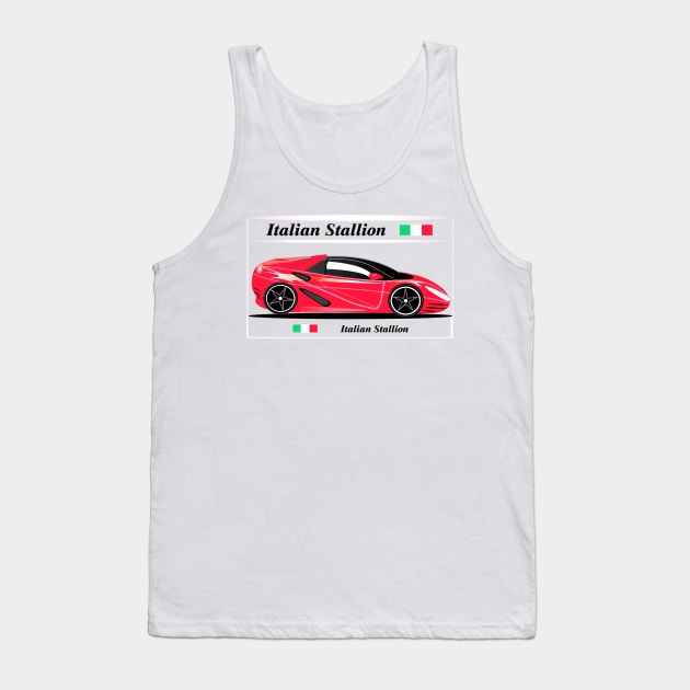 Italian Stallion Tank Top by Sash8140